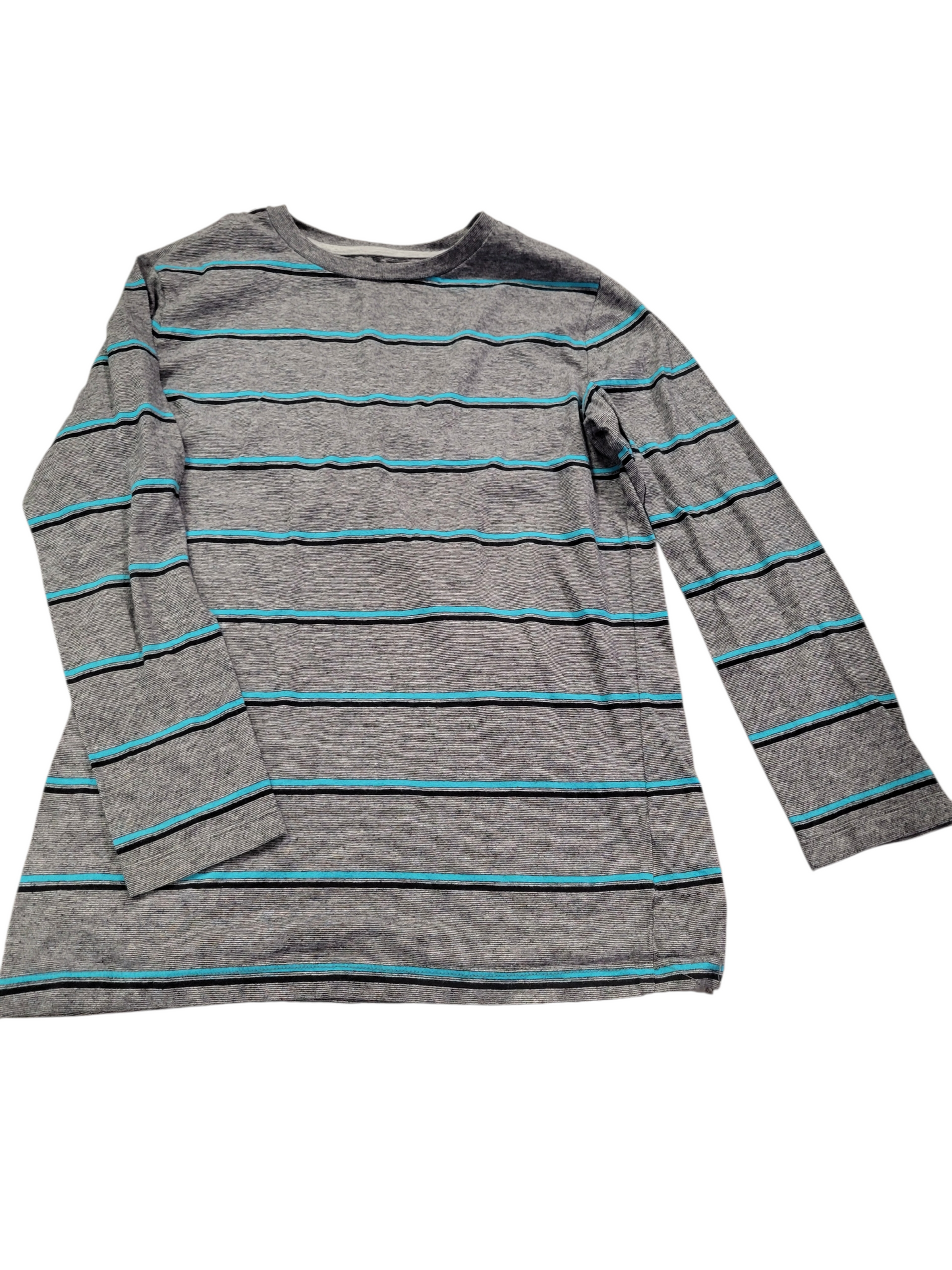 Blue/black strips sz 10/12