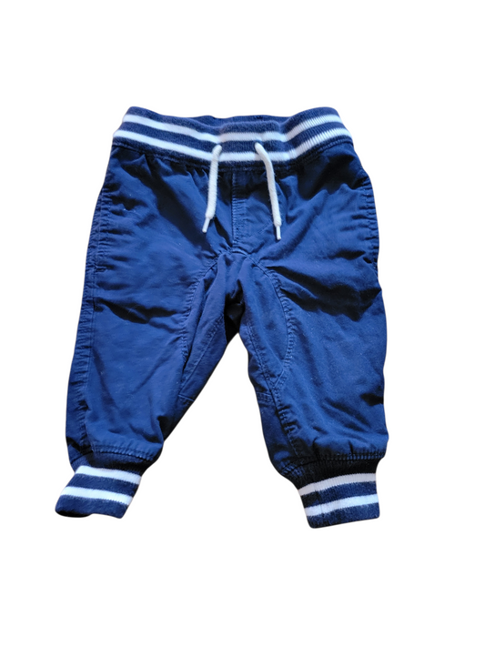 Navy lined sz 3-6m