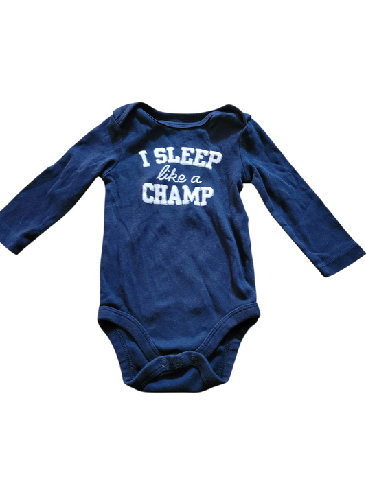 Sleep like a champ sz 3-6m