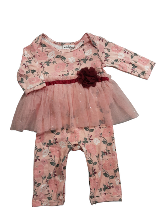 Pretty in peach sz 6/9m