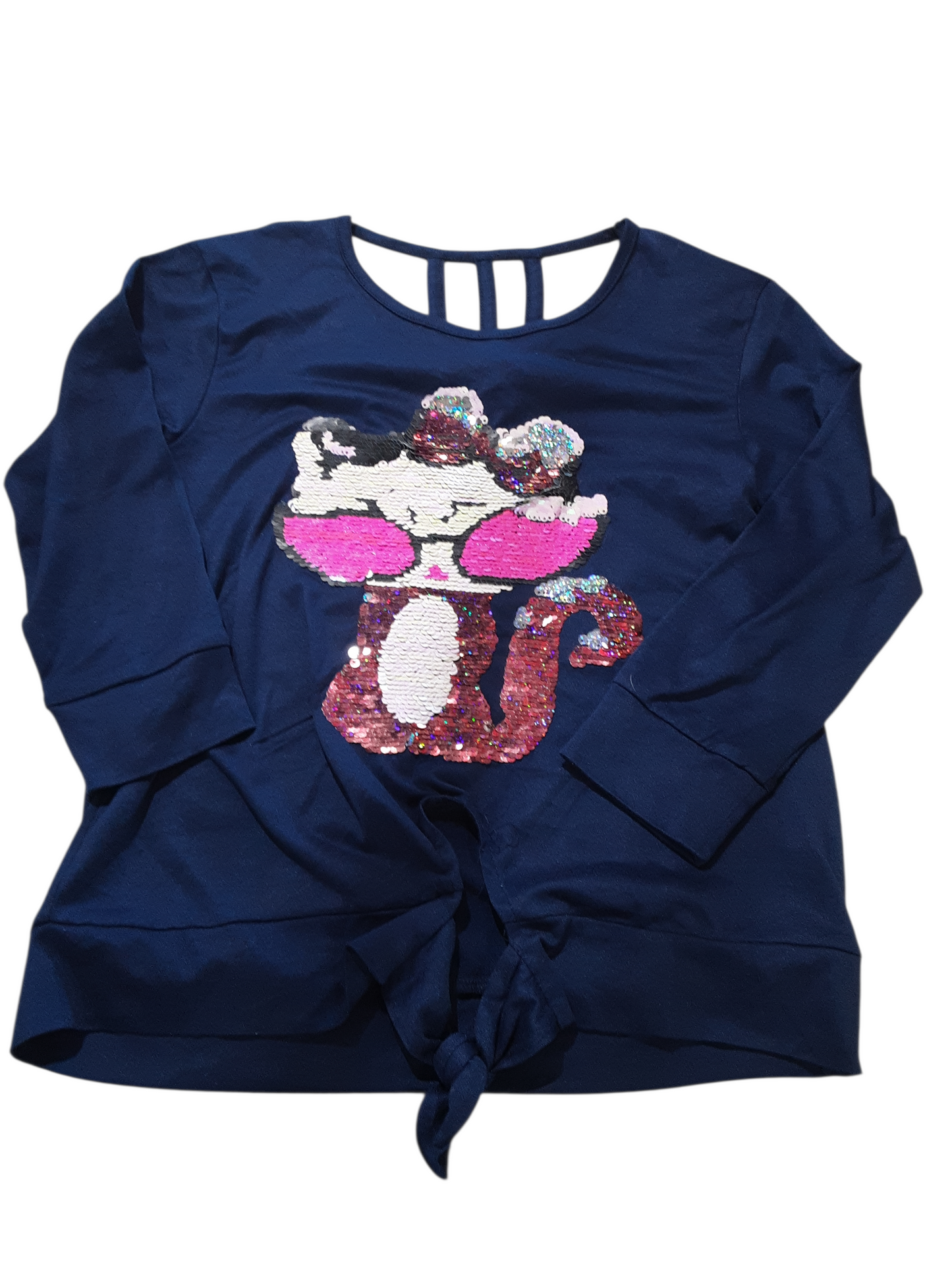 Cool cat sequin 10-12y