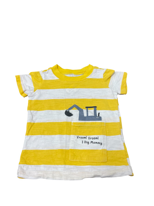 Striped Tee 'I Dig Mommy' 9 Months