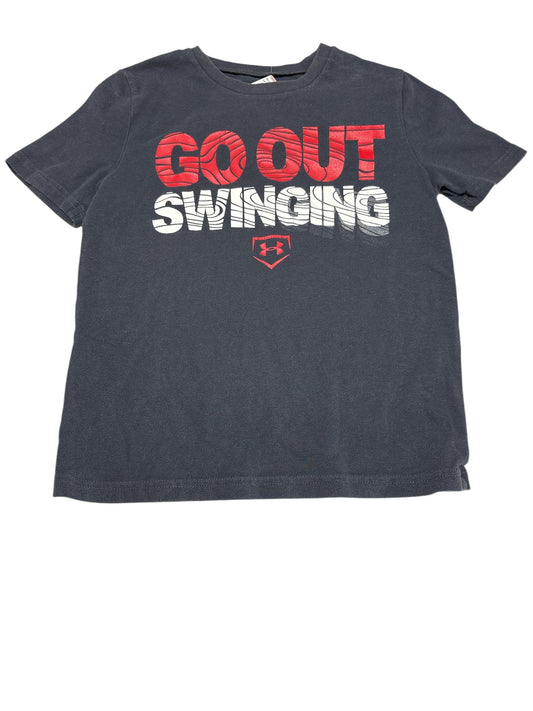 “Go out swinging” size youth XS
