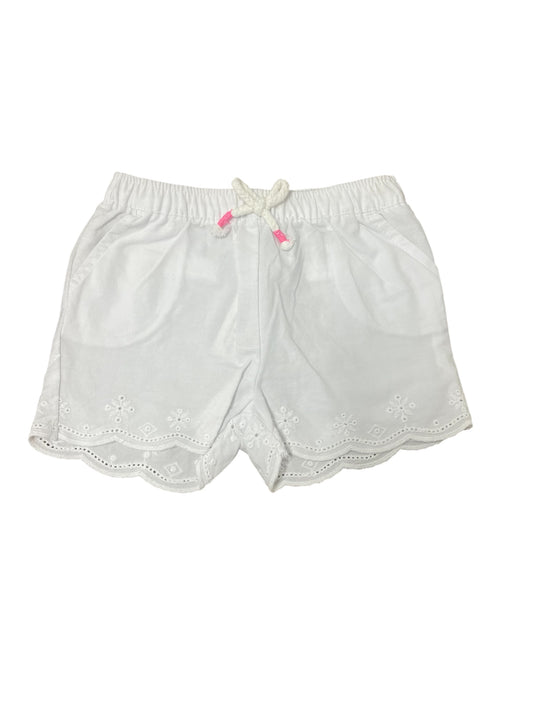 White Shorts 3/6 Months
