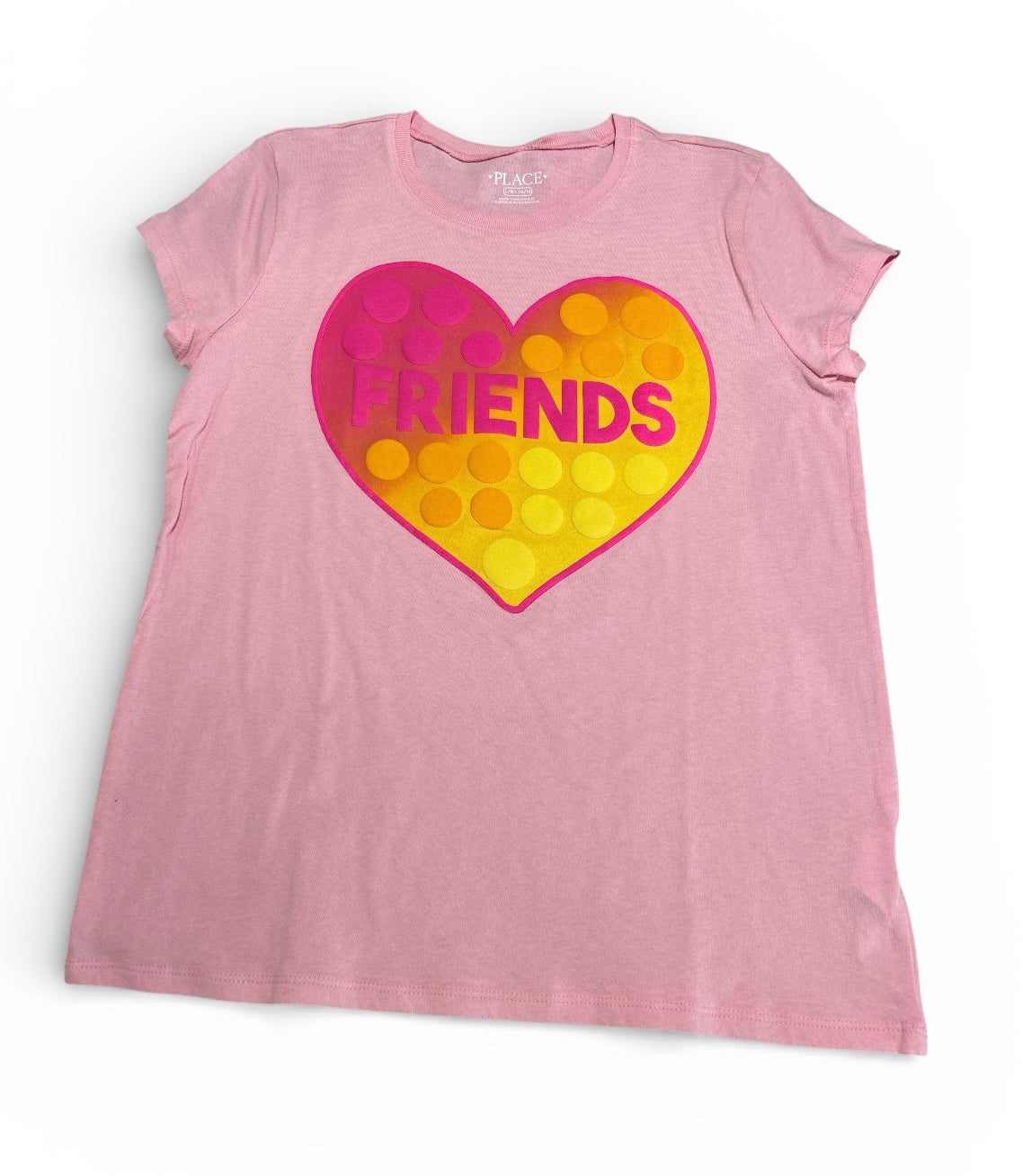 Friends ombre heart tee 10-12