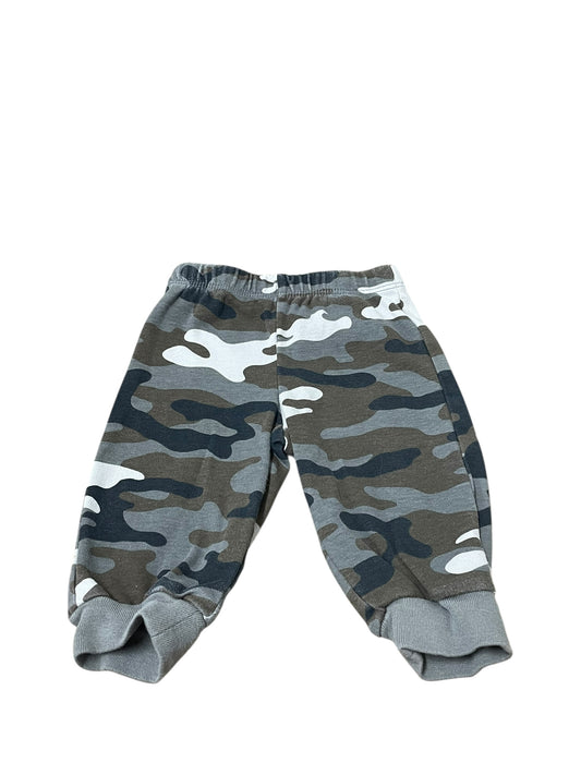 Grey/brown Camo Joggers 3 Months