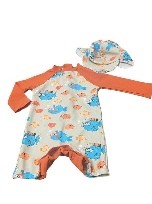 2 Piece Swim Set 3/6 Months