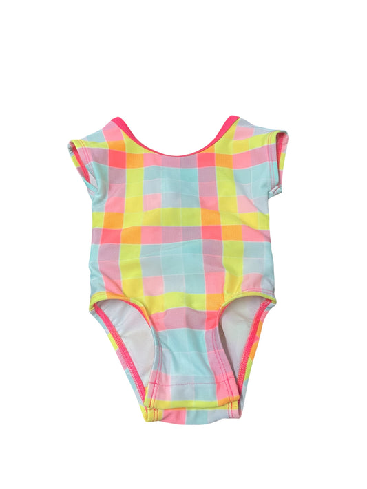 Checkered Swim Suit 9 Months