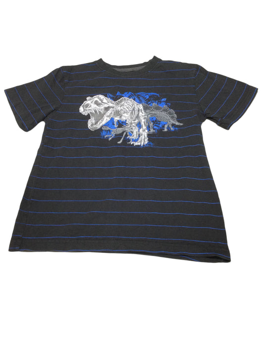 Stripe Dino T-shirt, size 10