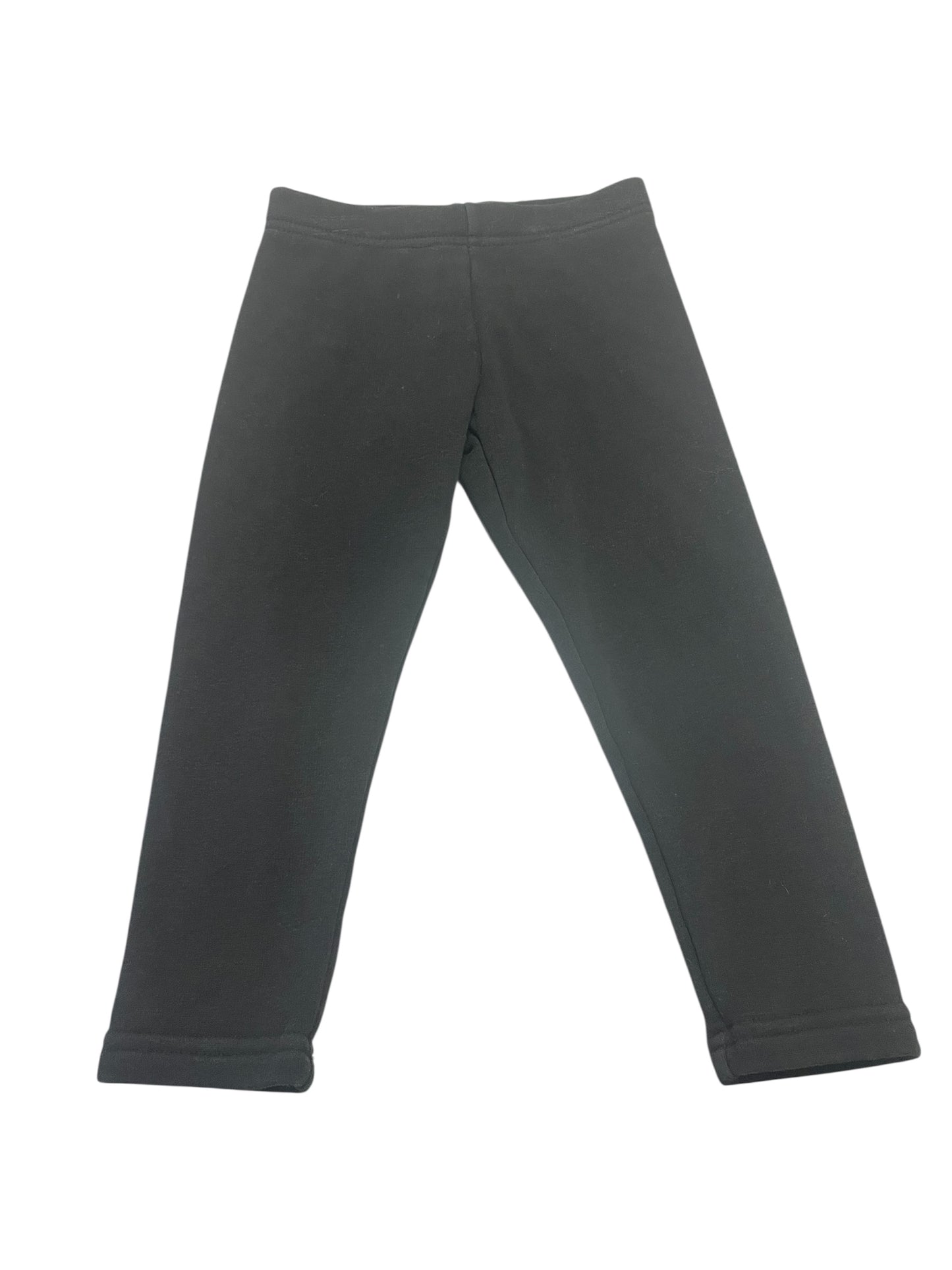 Black Fleece Lined Leggings Size 4