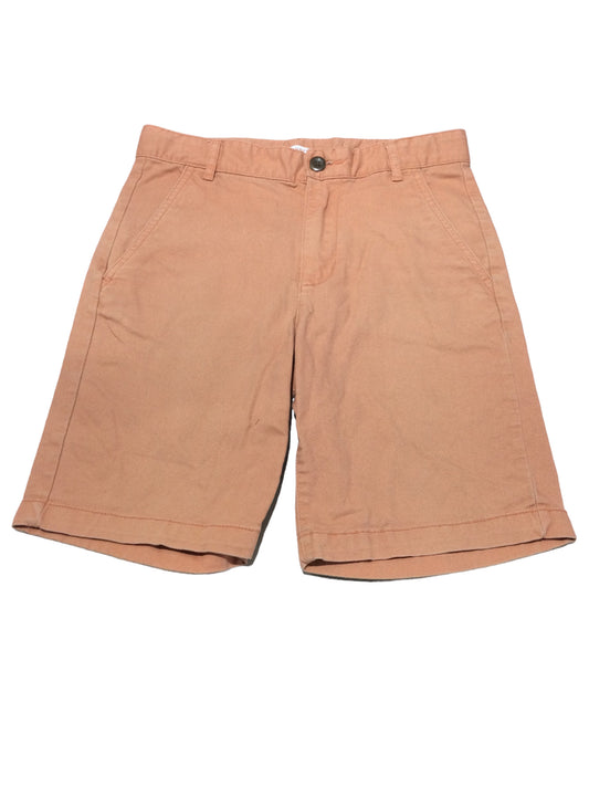 Peach Canvas Shorts, size 12
