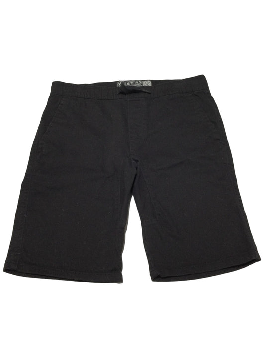 Black Canvas Shorts, size 14