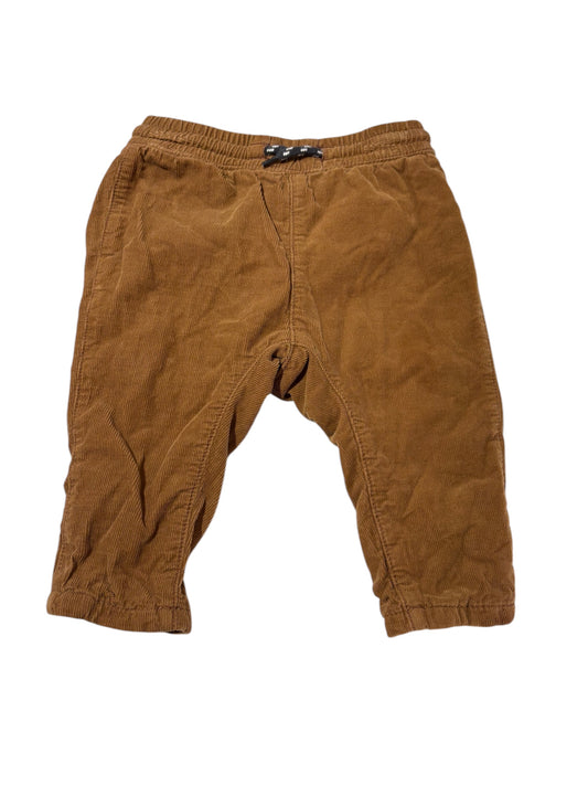 Taupe corduroy pants 4-6m