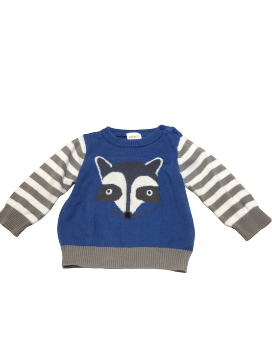 Raccoon Pullover Sweater 9m