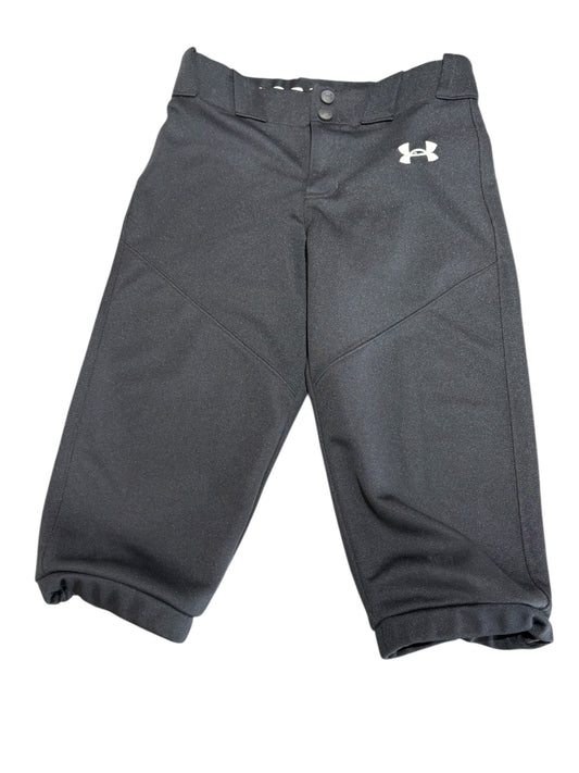 Black Short Baseball Pants size Youth Medium
