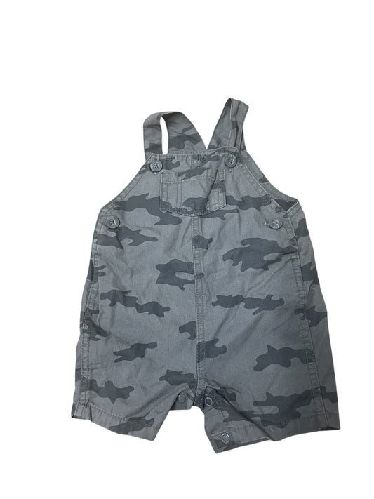 Dark Camo Shortalls Size 6 Months