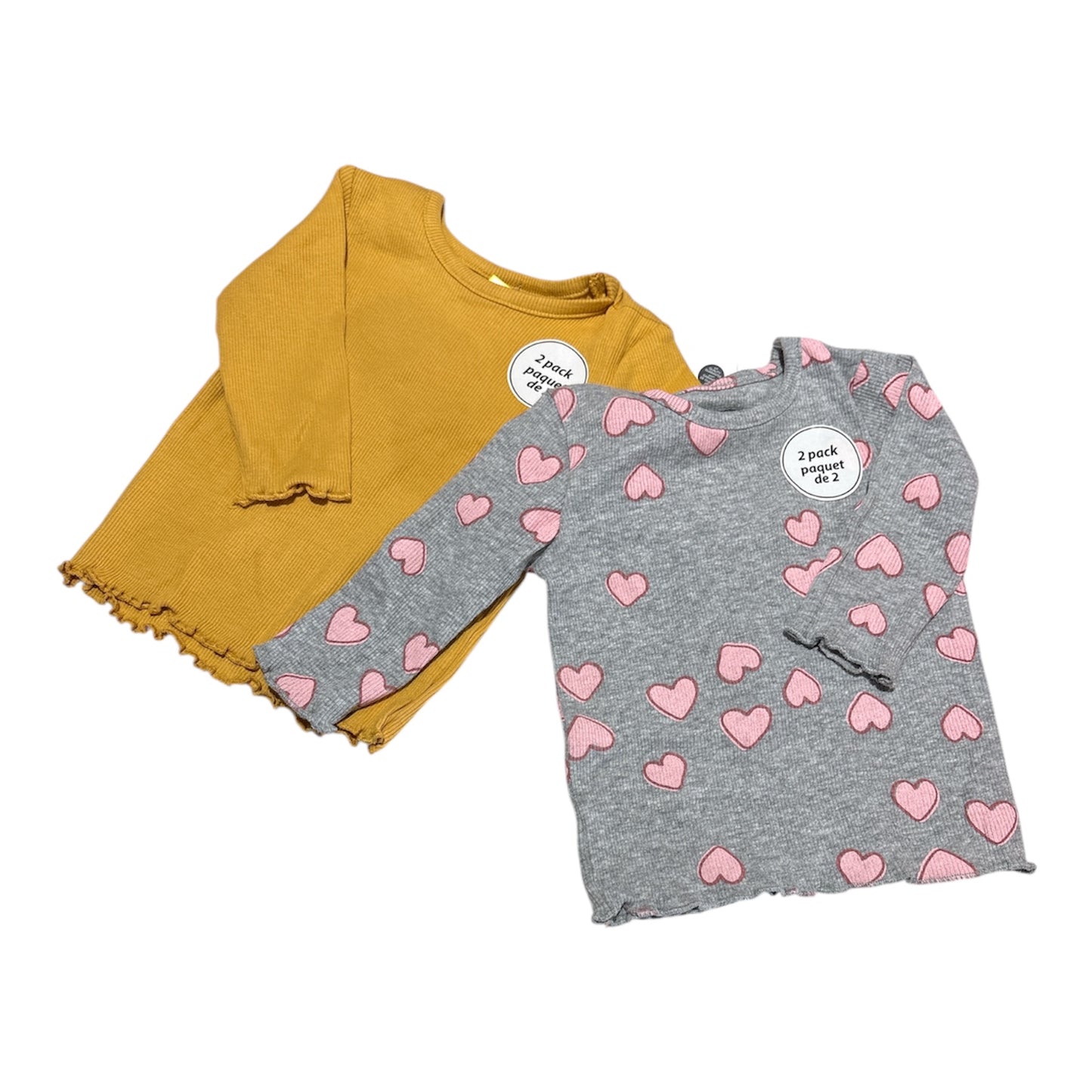 2 pack shirts 0-3m
