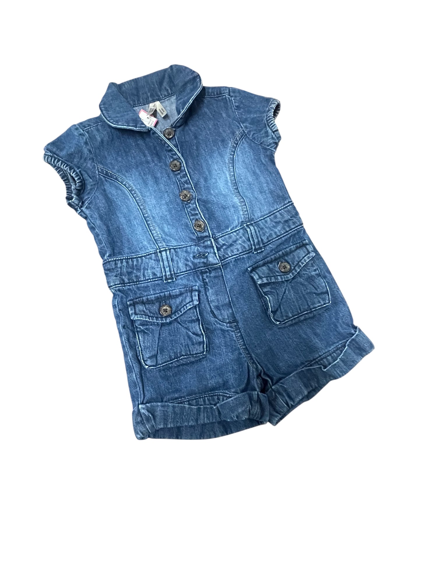 Denim Romper Size 3