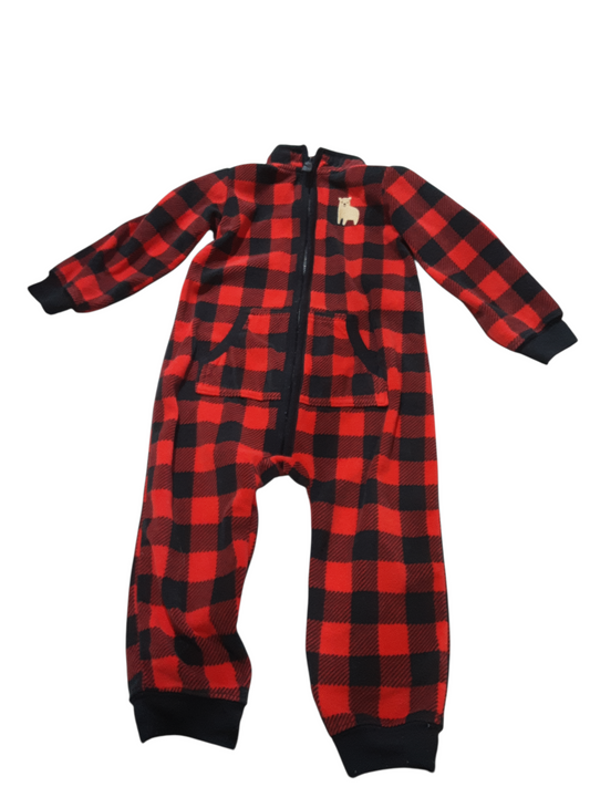 Festive 1 pc fleece outfit 24m
