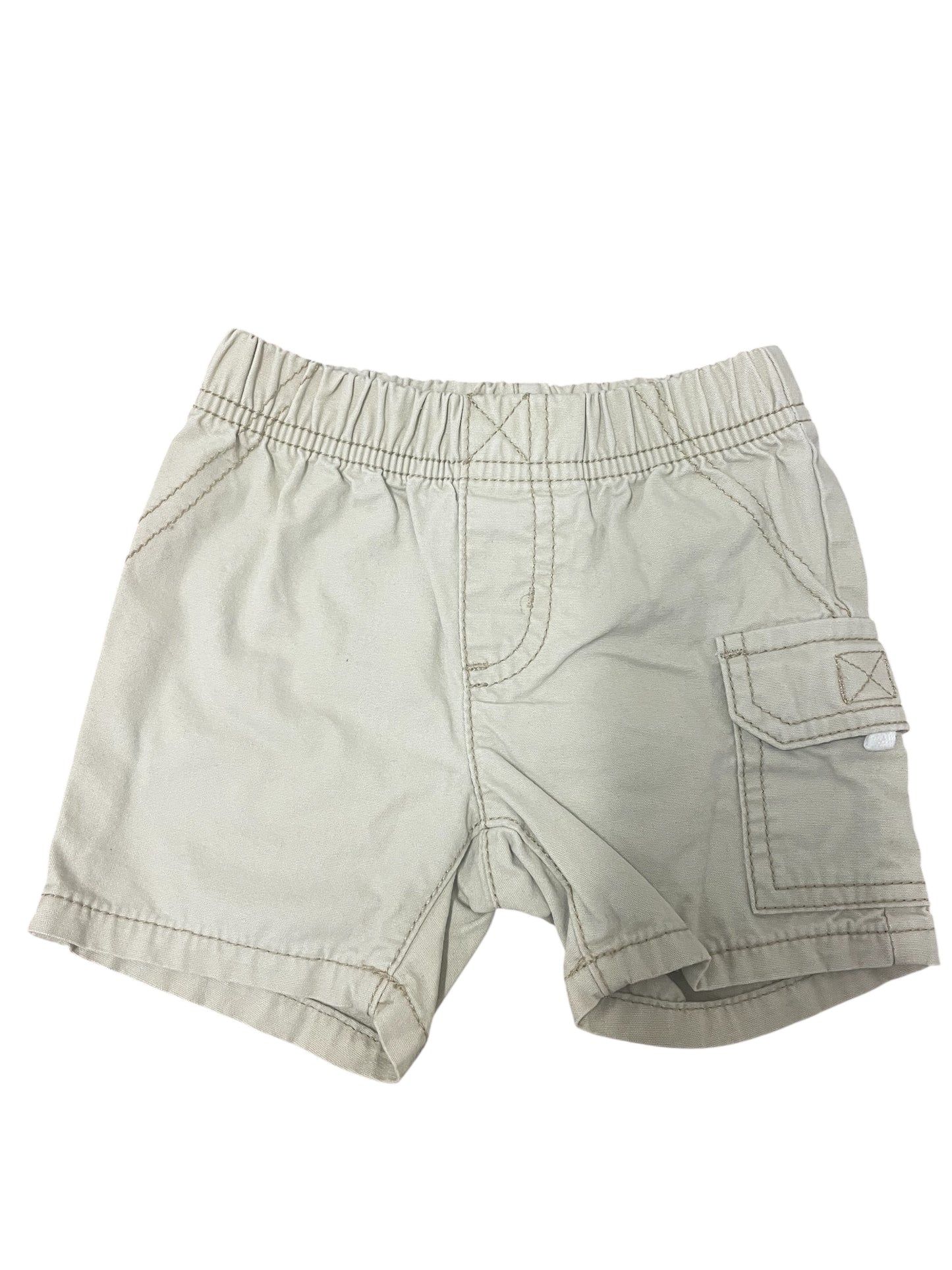 Tan Khaki Cargo Shorts 9 Months