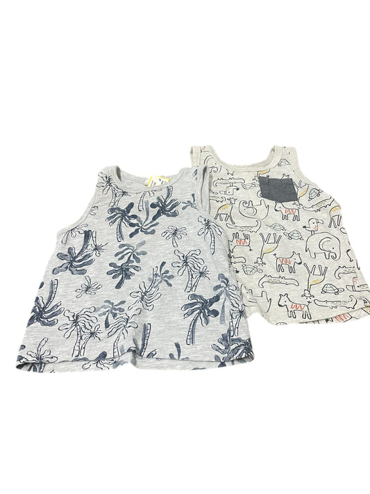 2 Piece Set Tanks 18 Months