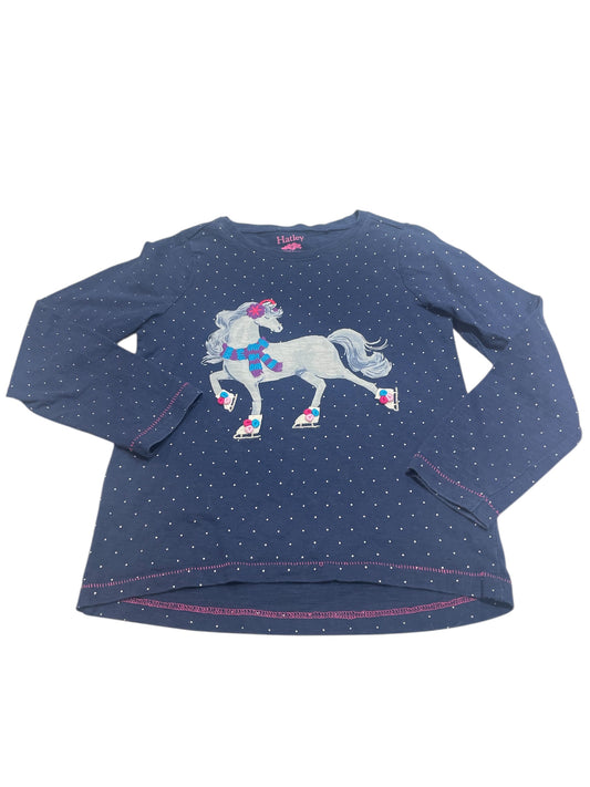Long Sleeved Unicorn Top Size 7