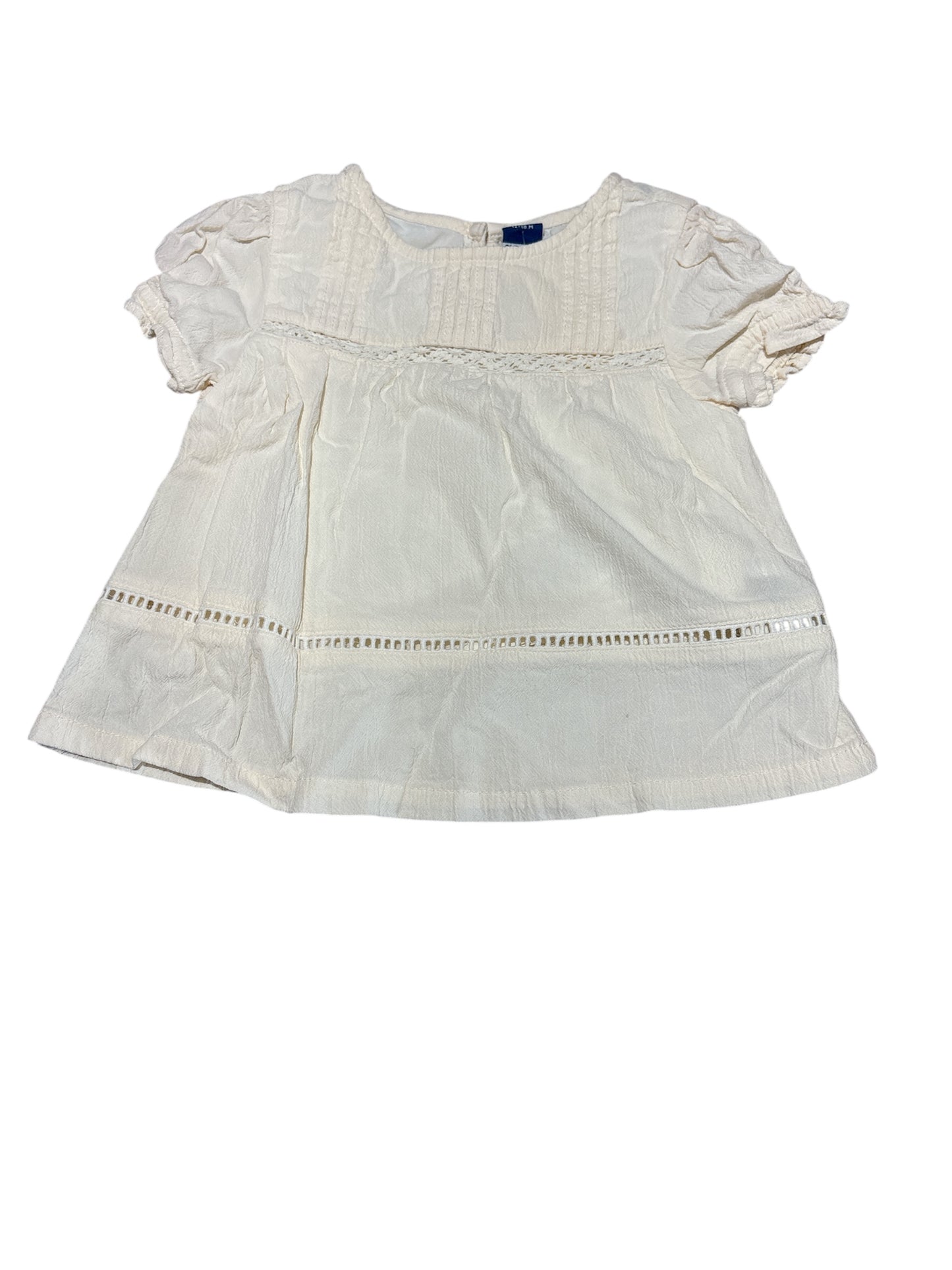 Boho beachy top 12-18m