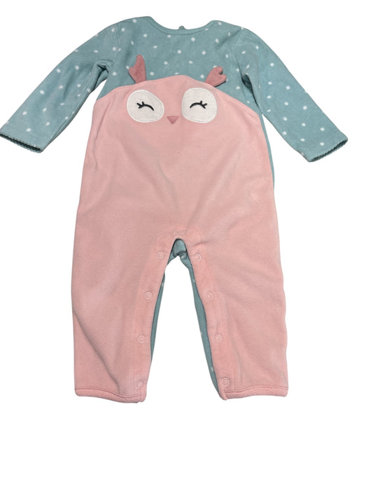 Fleece owl sleeper 9m