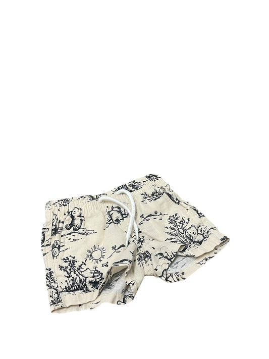 Linen Teddy Bear Shorts 3/6 Months