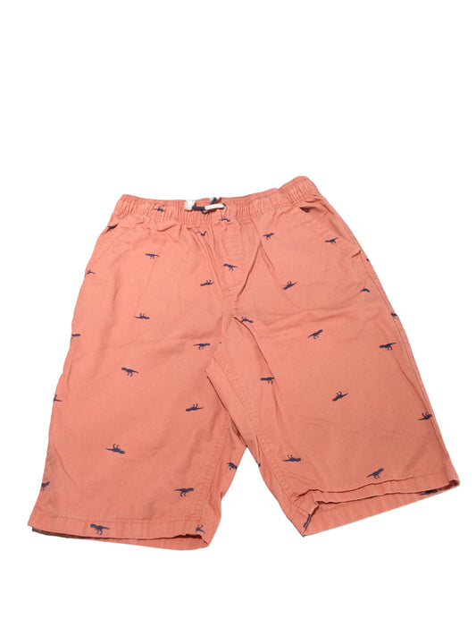 Orange Dino Shorts, size 14/16