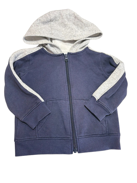 Grey & navy sweater 24m