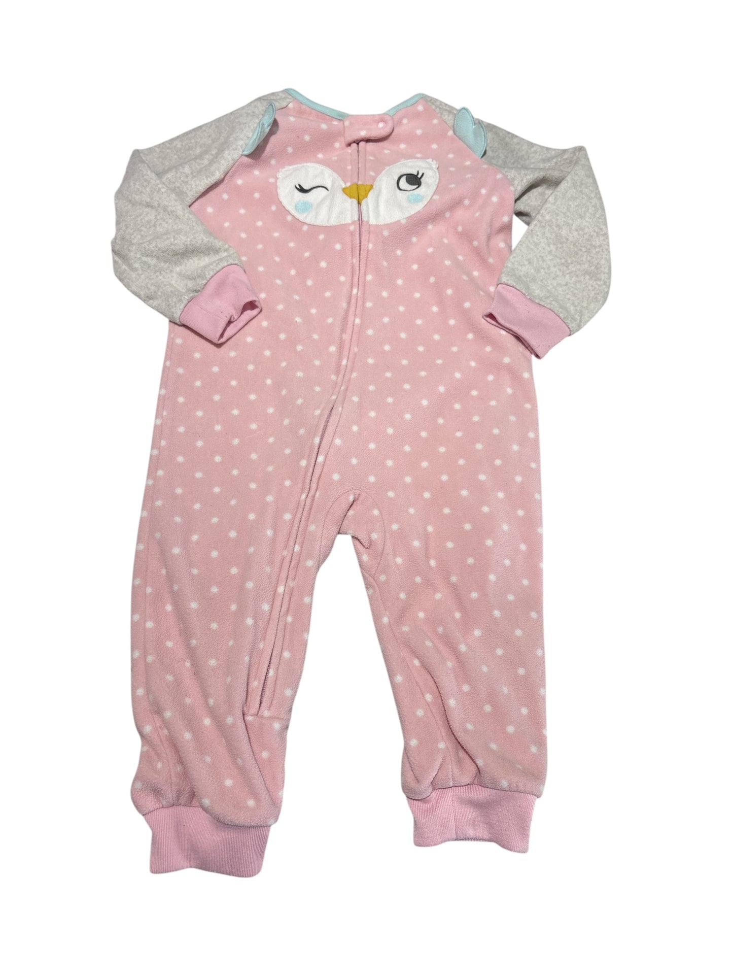 Fleece owl sleeper 24m