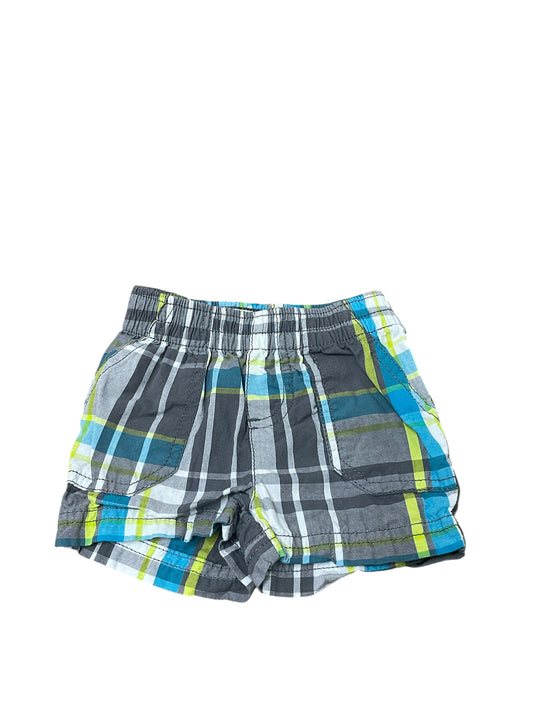 Checkered Shorts 0/3 Months