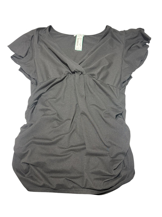 Black Maternity Shirt size XL