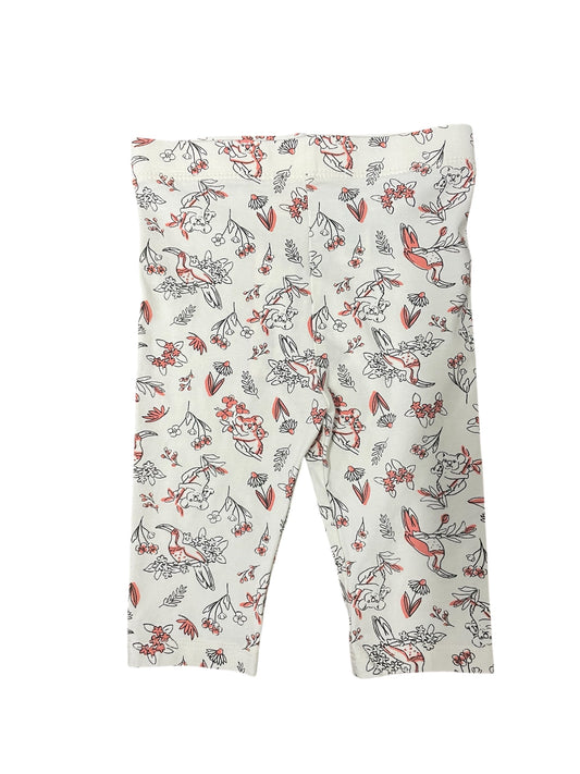 Tropical Animals Capris 12/18 Months