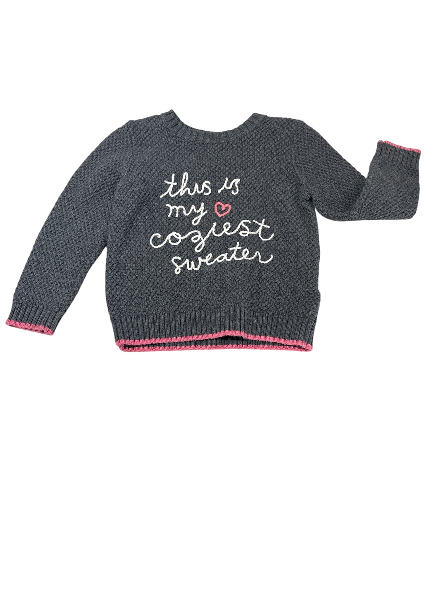 “This is my coziest sweater” size 2