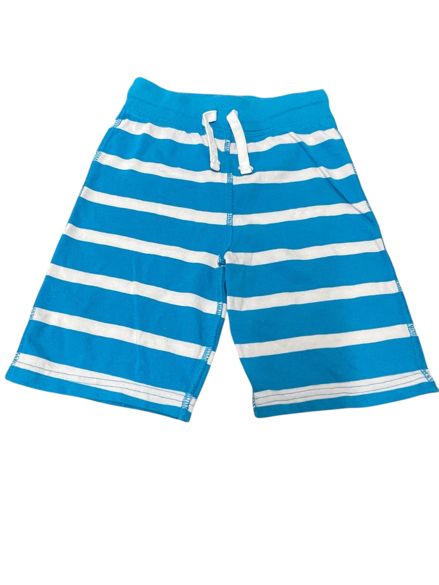 Striped Jogger Style Shorts 4