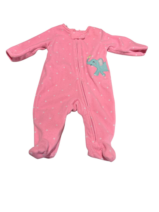 Fleece elephant sleeper 3m
