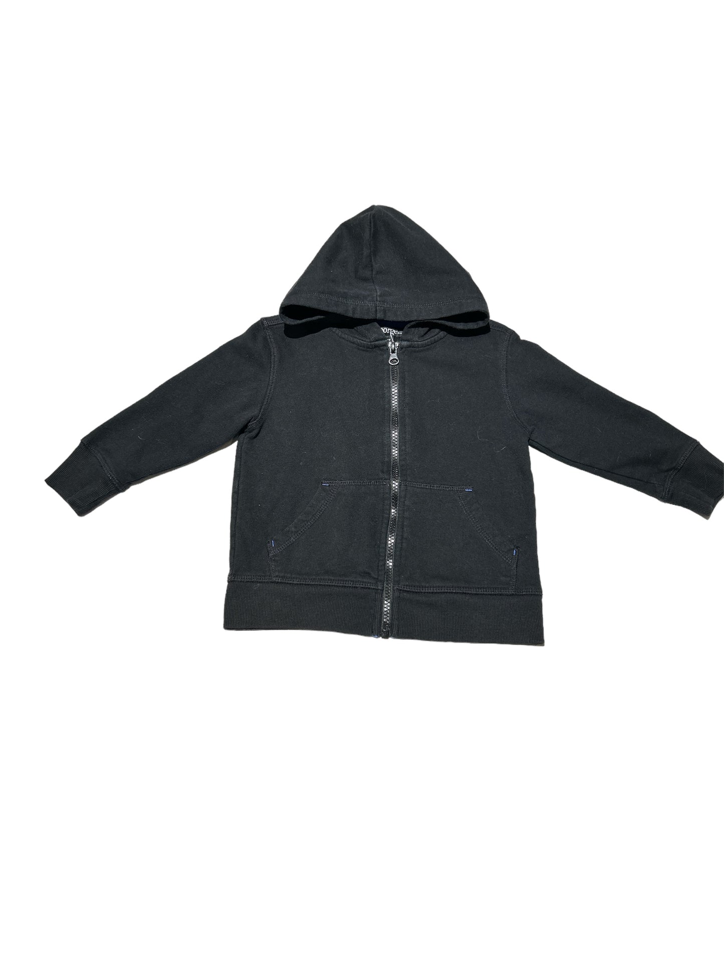 Black hoodie. 3T