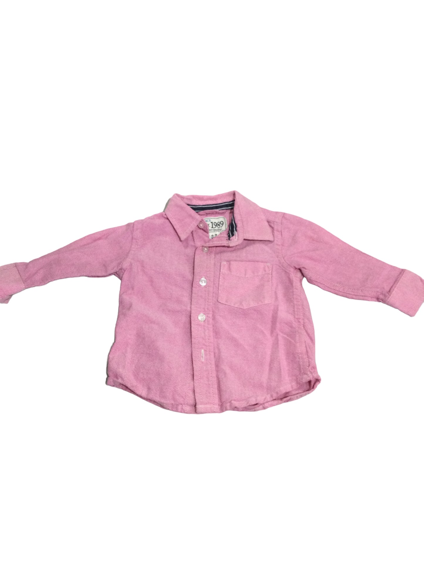 Pink Collar Shirt