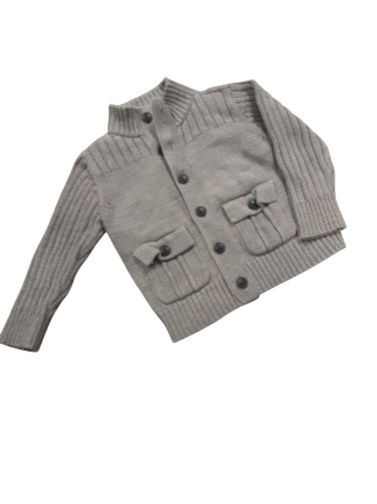 Gray button up size 3