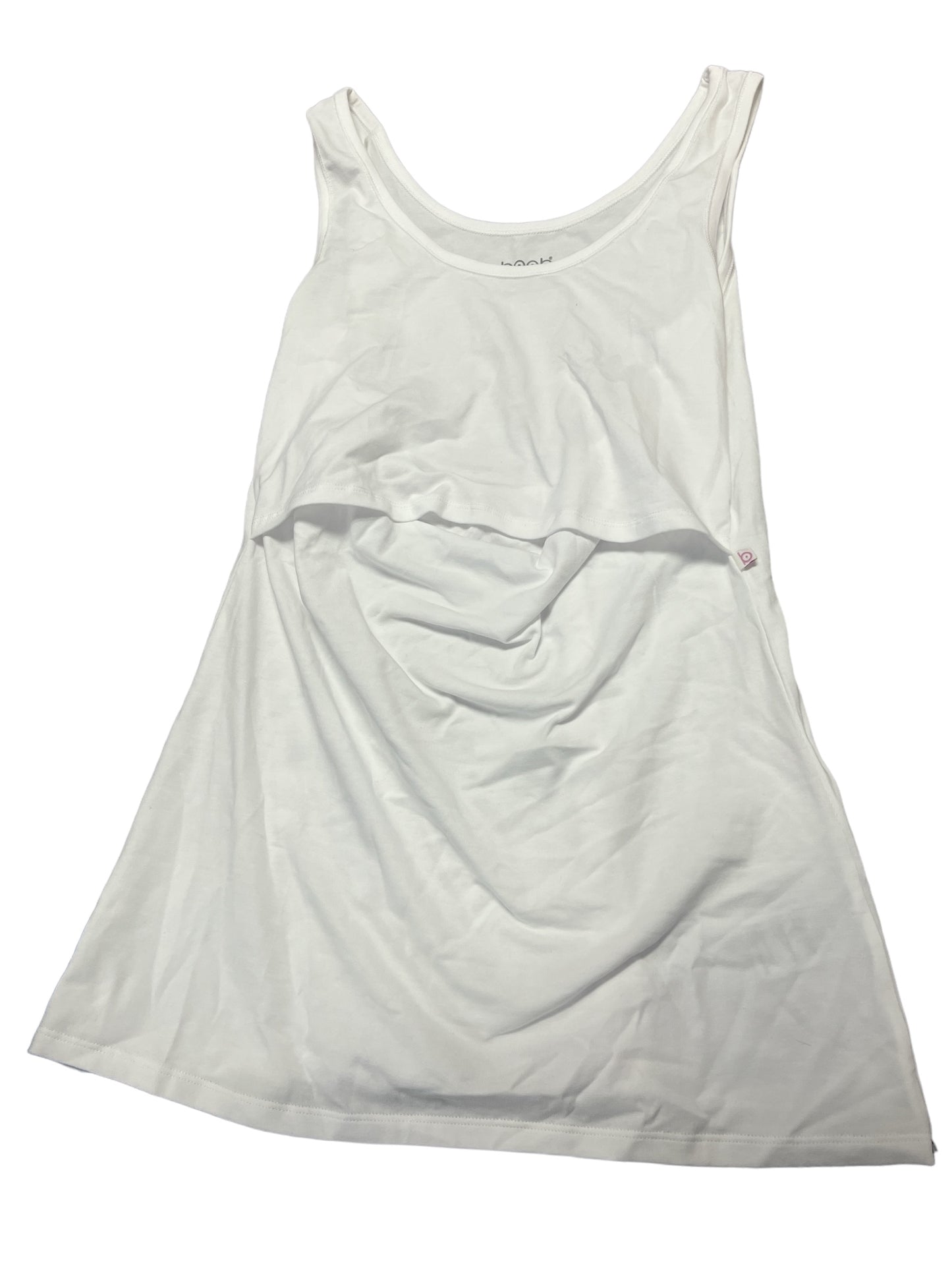 Whit nursing tank size Medium