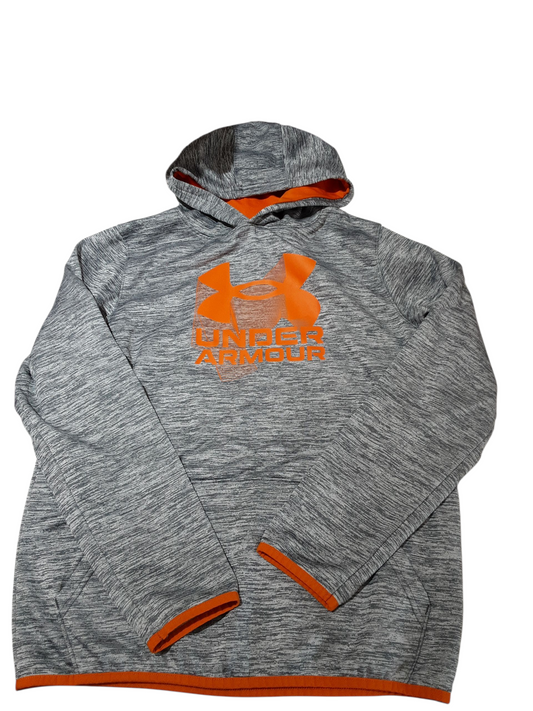 Grey and Orange Hoodie Size 14