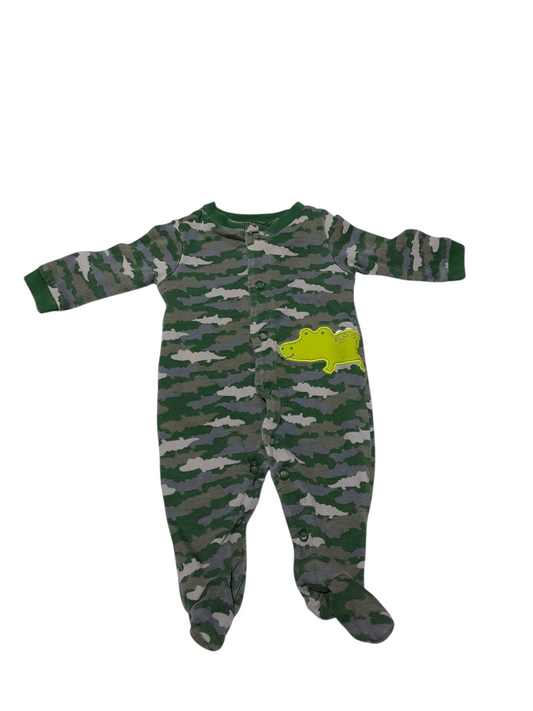 Camo crocodile sleeper NB