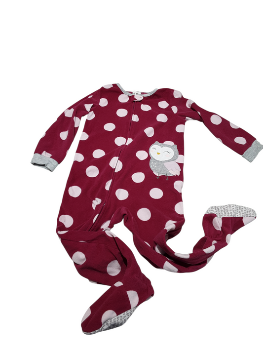 Owls and polka dots size 5