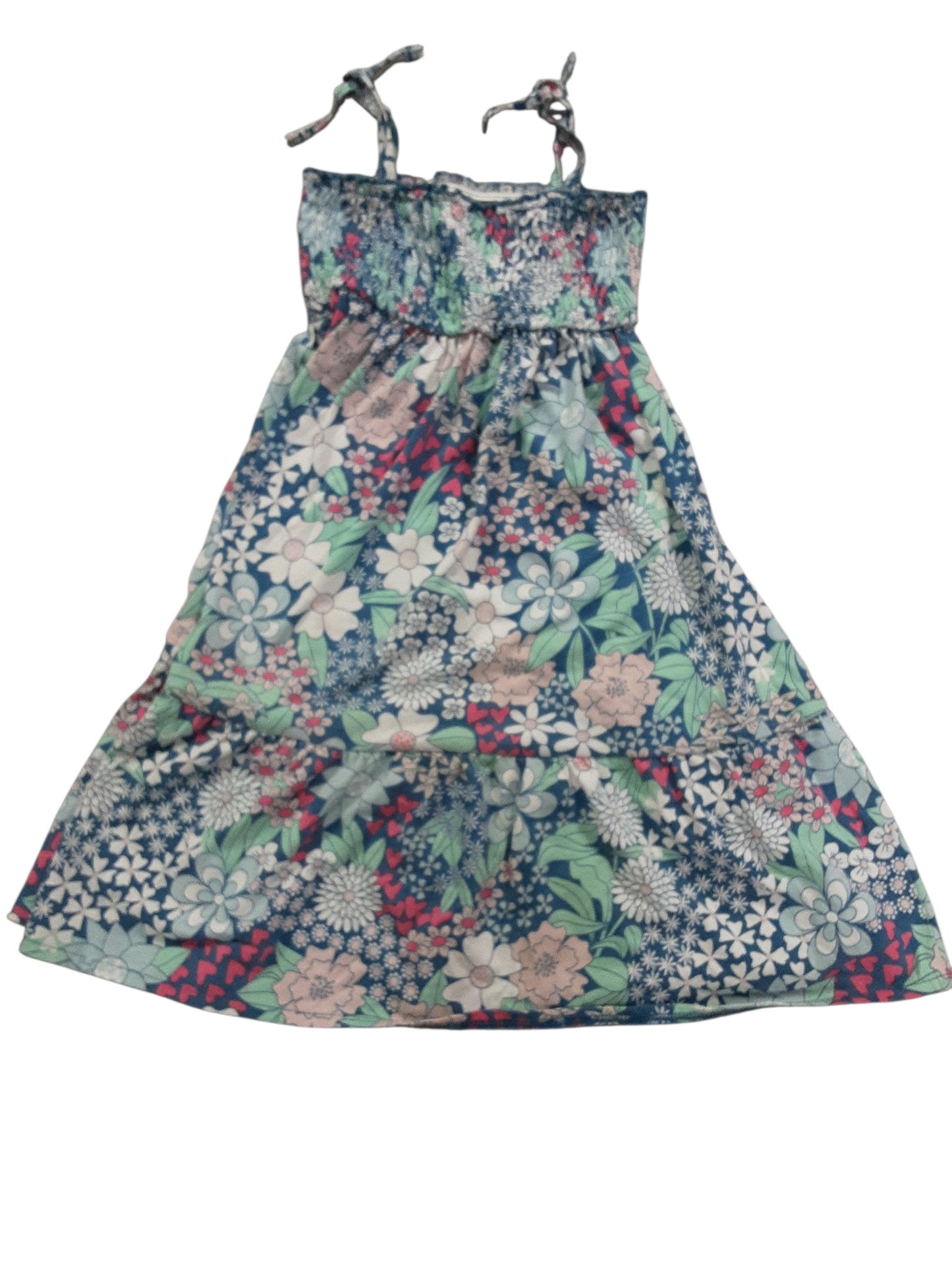 Thin strap smocked sz 4
