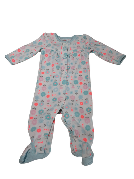 Flowers and bows 3-6m