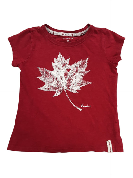 Maple Leaf with ❤️ sz 4
