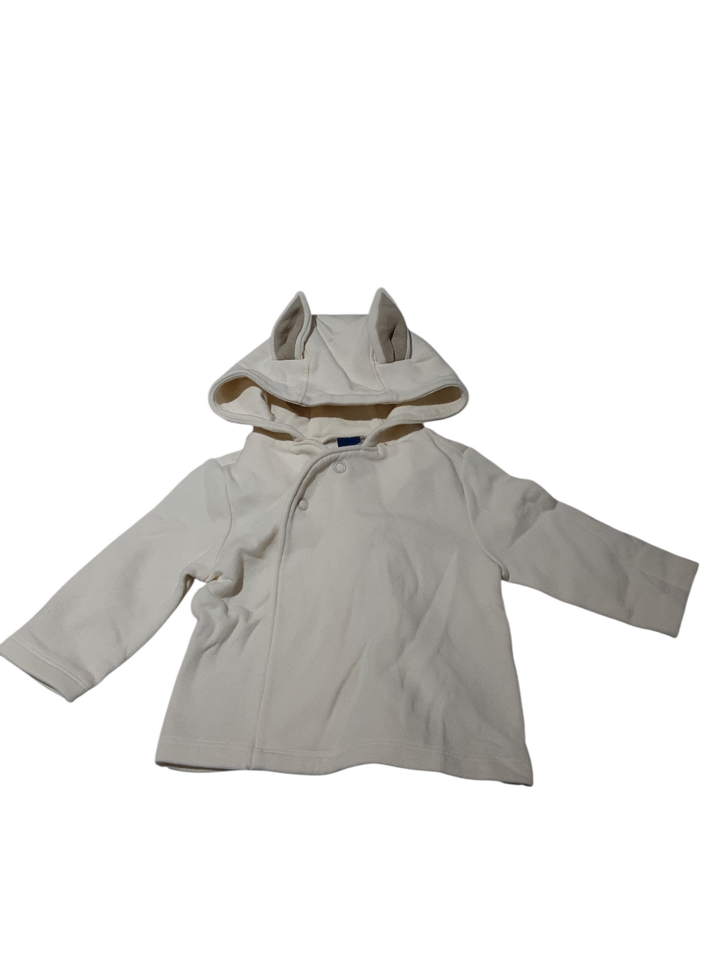 Hooded sweater with ears 3-6m