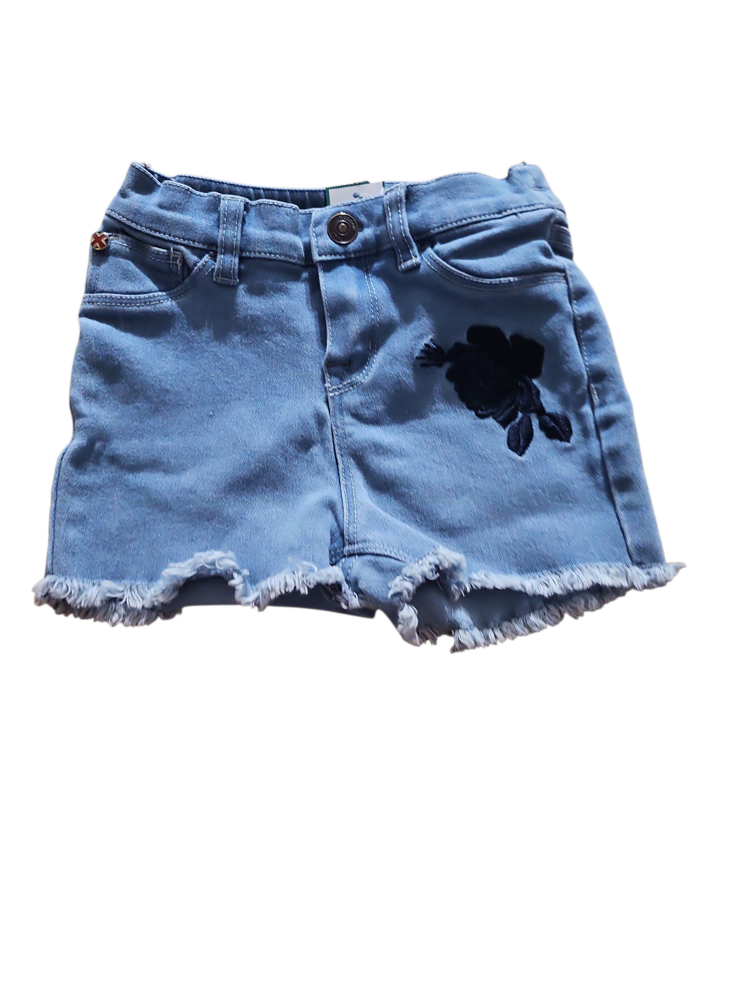 Rose embroidered size 4